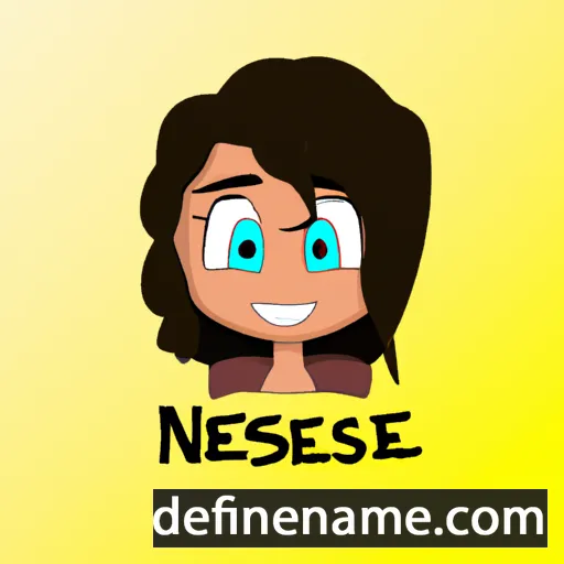 Nesrine cartoon