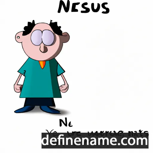 cartoon of the name Nessus