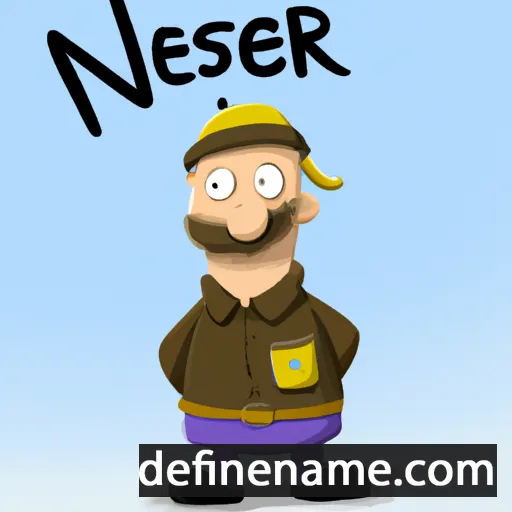 Nesteren cartoon