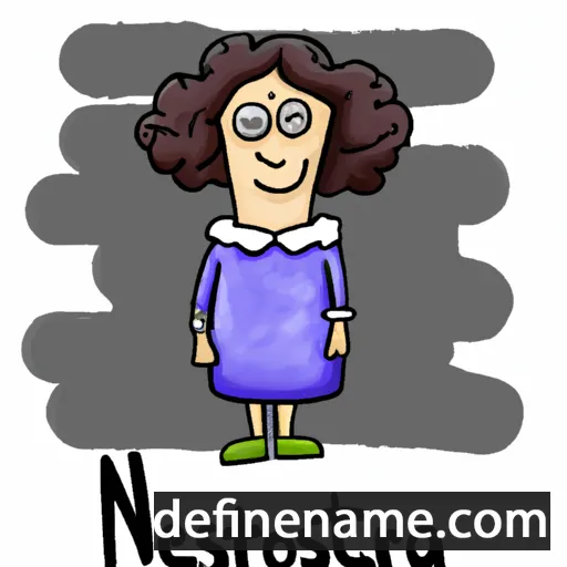 cartoon of the name Nestoria