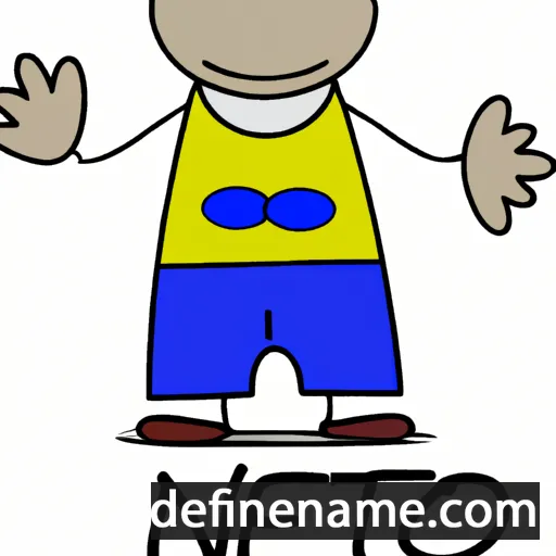 cartoon of the name Neto