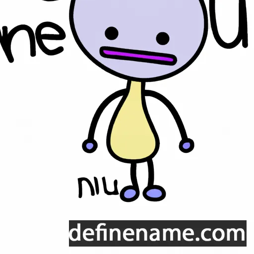 cartoon of the name Neul-pureum