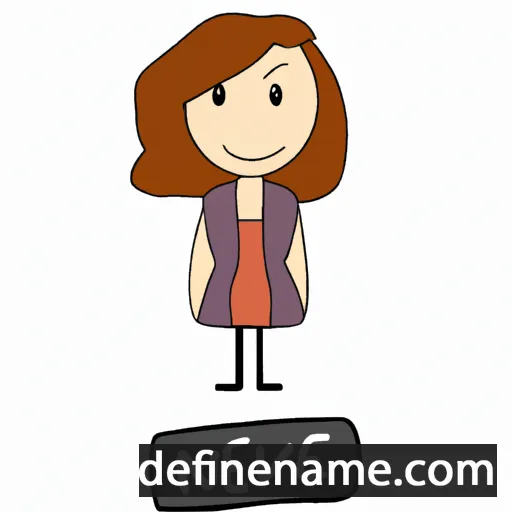 cartoon of the name Neve