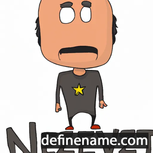 cartoon of the name Nevzat