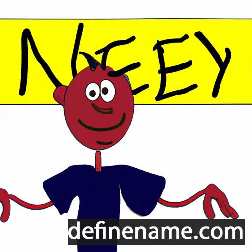 cartoon of the name Ney