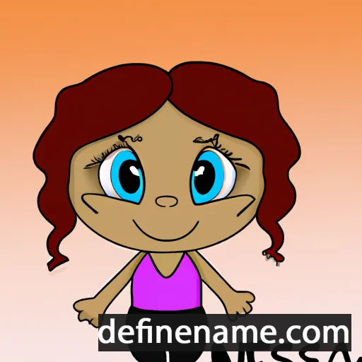 cartoon of the name Neysa