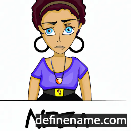 Nezira cartoon