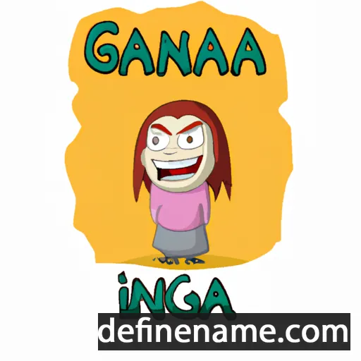 Ngamia cartoon