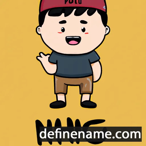 cartoon of the name Nghi