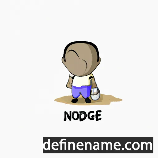 Ngohide cartoon