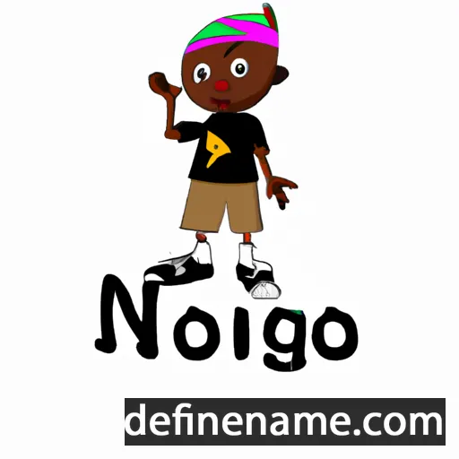 Ngoni cartoon