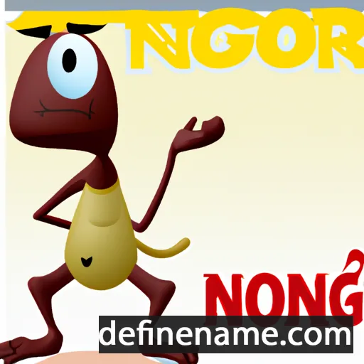 Ngor cartoon