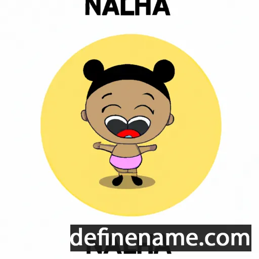 cartoon of the name Nhlalala