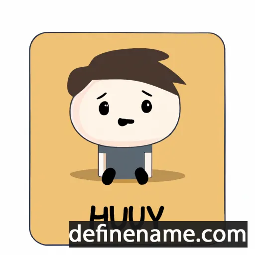 cartoon of the name Nhuy