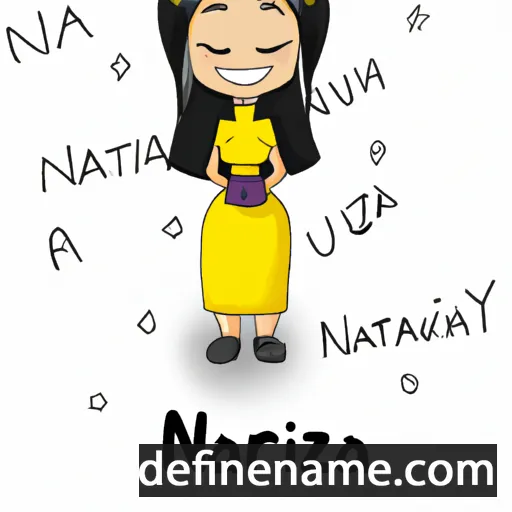 cartoon of the name Niarzina