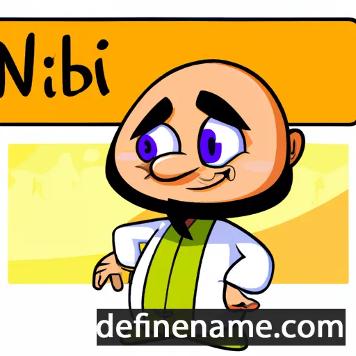 cartoon of the name Nibar