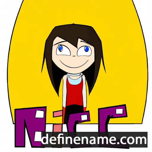 cartoon of the name Nica