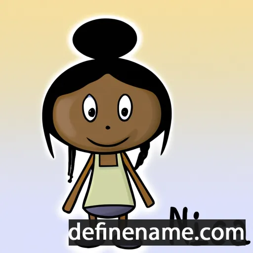 cartoon of the name Nica