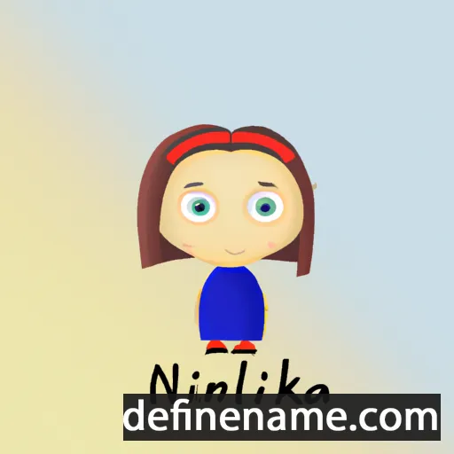 cartoon of the name Níkolîna