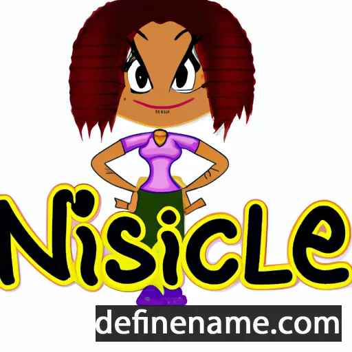 cartoon of the name Nic'lesse