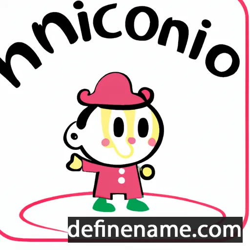 cartoon of the name Niccolino