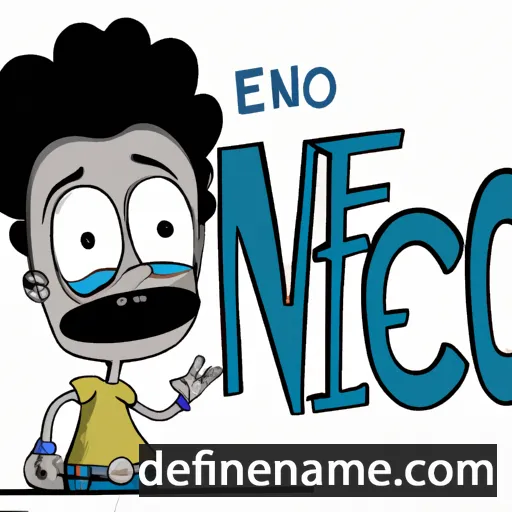 cartoon of the name Nicéforo