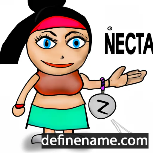 cartoon of the name Niceta