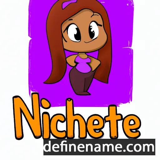 cartoon of the name Nichette