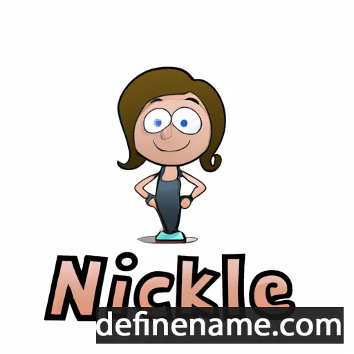 cartoon of the name Nickeline