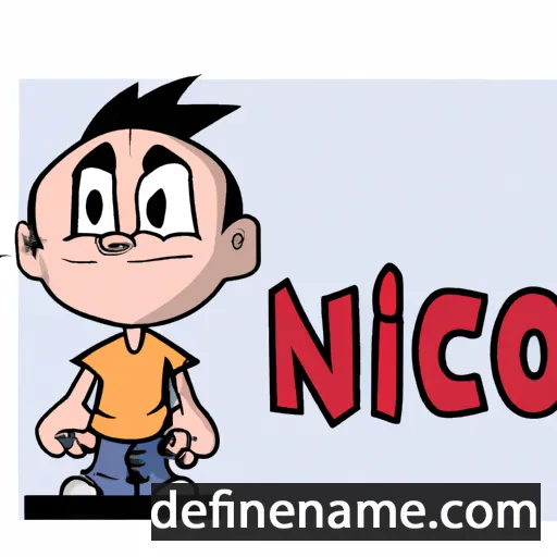 Nicko cartoon