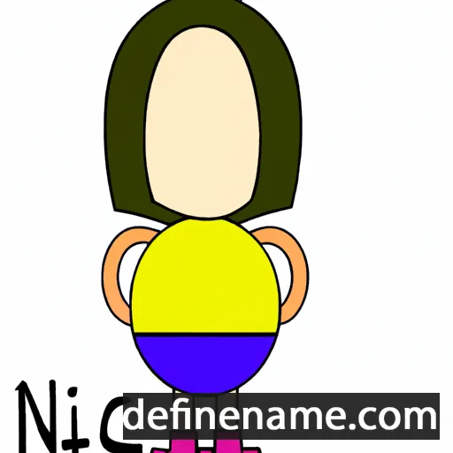 cartoon of the name Niclà