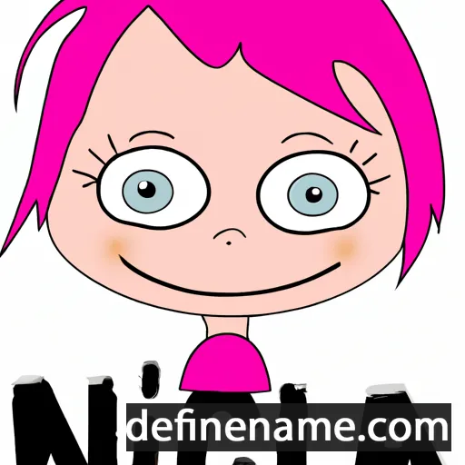 cartoon of the name Nicla