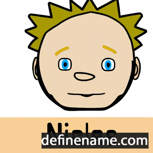 cartoon of the name Niclaes