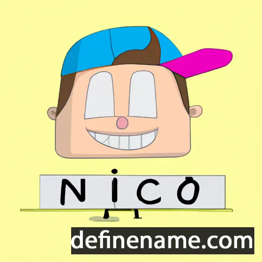 Niclò cartoon