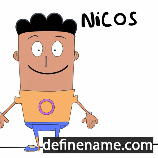 cartoon of the name Niclos