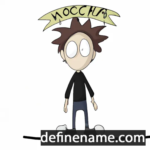 cartoon of the name Nicoară