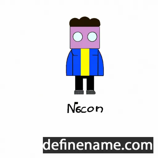 cartoon of the name Nicocreon