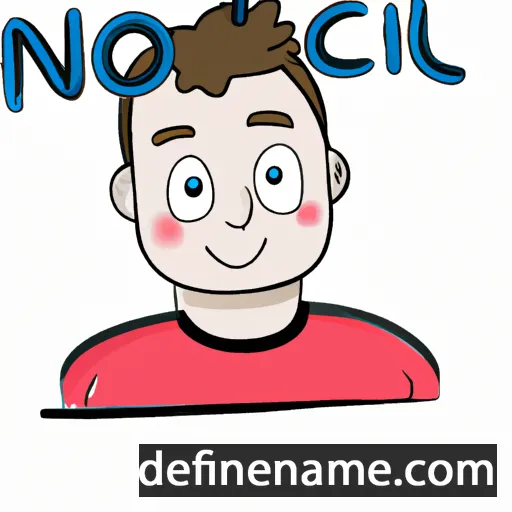 cartoon of the name Nicolaj