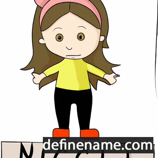 cartoon of the name Nicolli