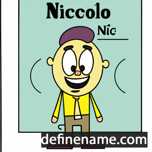 Nicoluccio cartoon