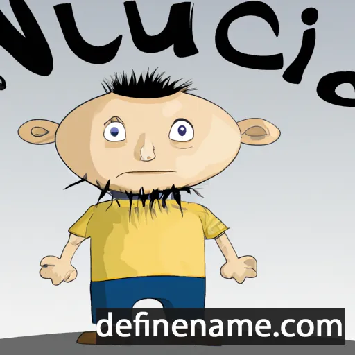 cartoon of the name Niculaiu