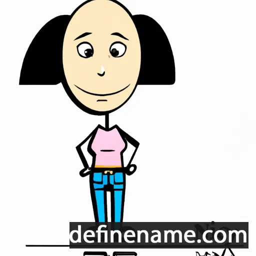 cartoon of the name Nicy