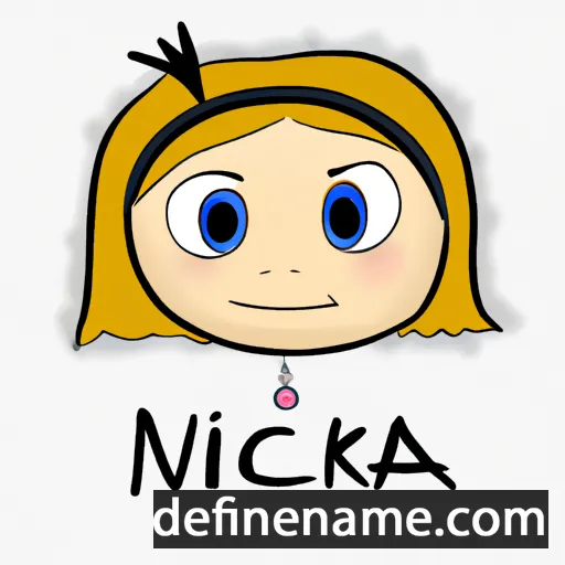 Niczka cartoon