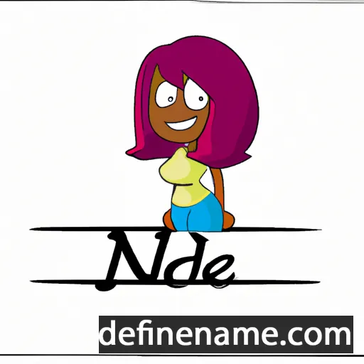 Niède cartoon