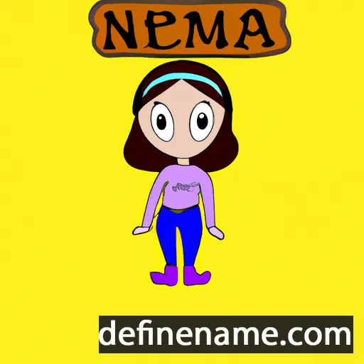 cartoon of the name Niemira