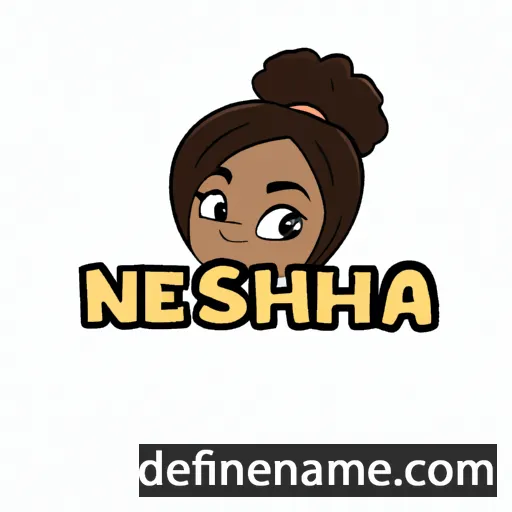 Niesha cartoon