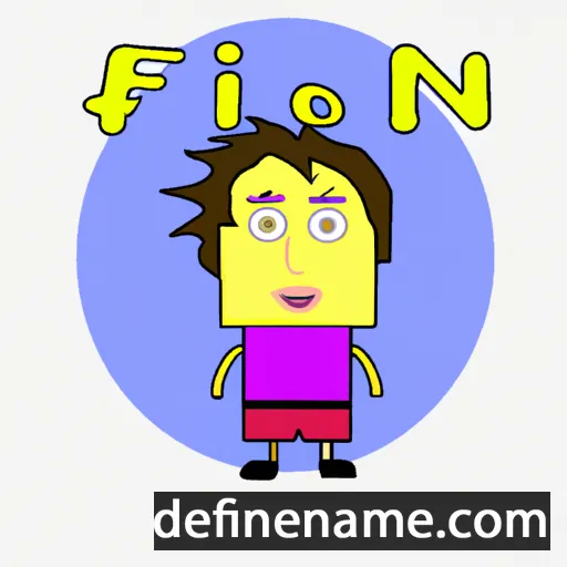 cartoon of the name Nifon