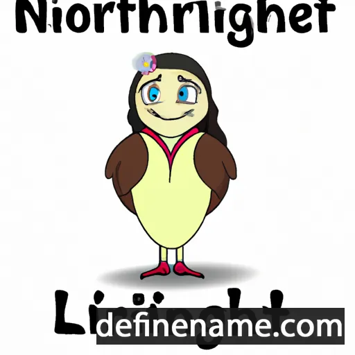 cartoon of the name Nightingale