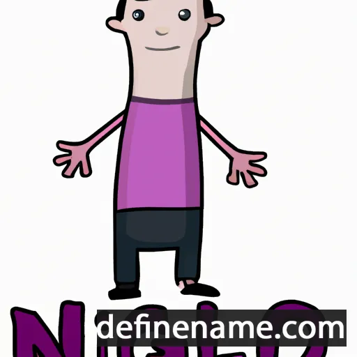 cartoon of the name Nigol