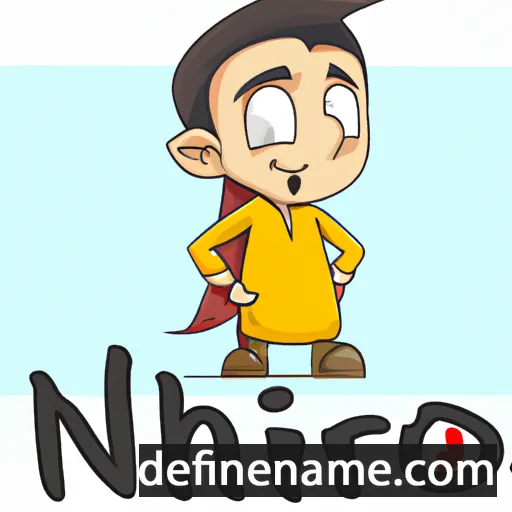 cartoon of the name Nihari